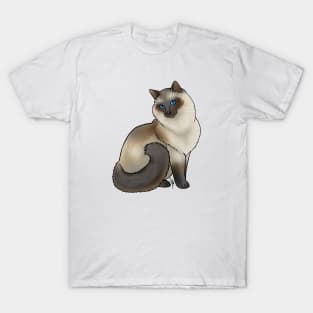 Cat - Balinese - Seal Point T-Shirt